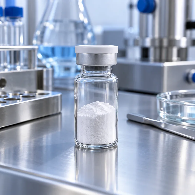 Illustration of Fmoc-Pro-OH raw material packaging