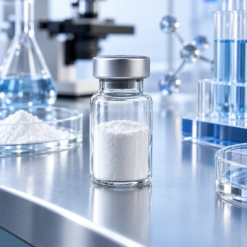 Illustration of Anserine raw material packaging
