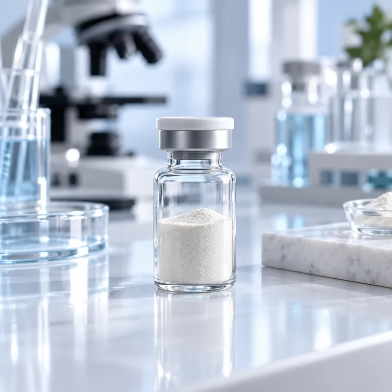 Illustration of Acetyl tetrapeptide-5 raw material packaging