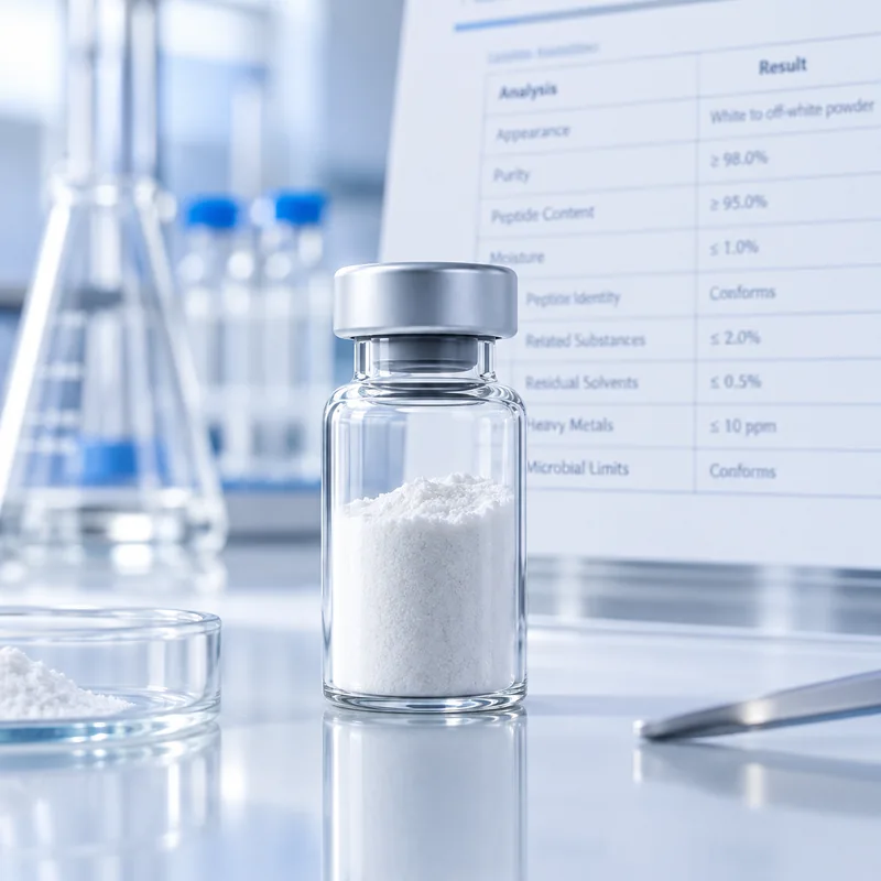 Illustration of Oligopeptide-24 raw material packaging