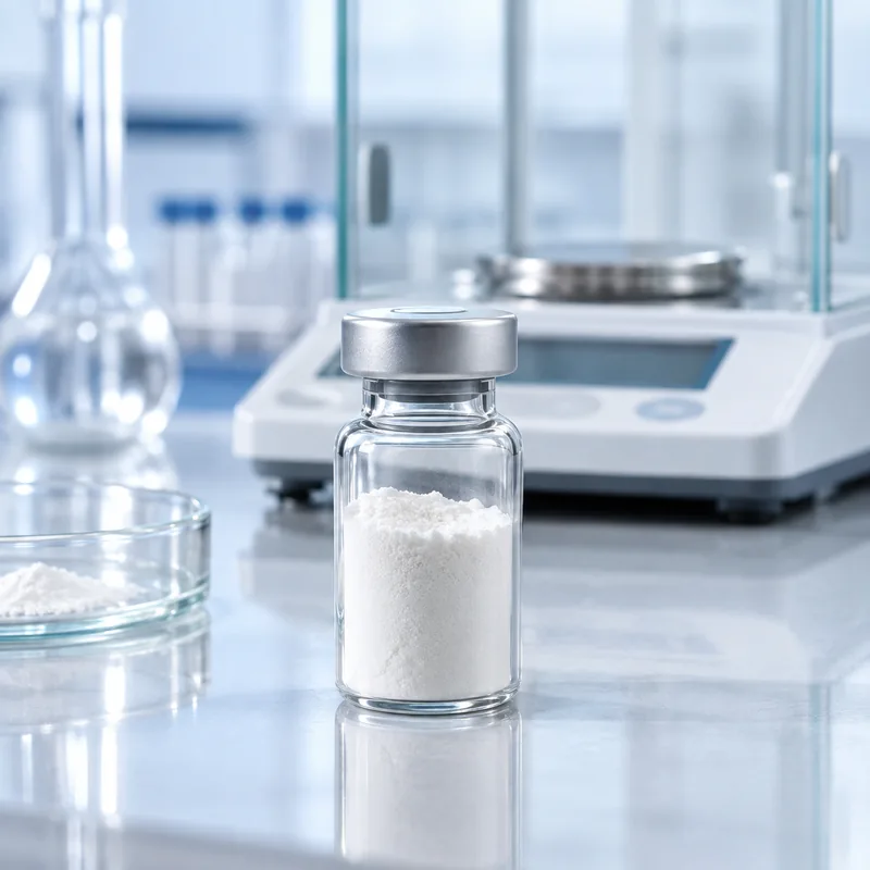 Illustration of Biotinoyl Tripeptide-1 raw material packaging